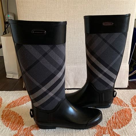 Making A Splash: The Burberry Clemence Check Rain Boots